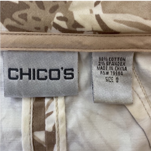 Chico’s Floral Blazer - Picture 6 of 6